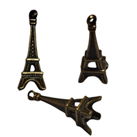 Breloque Bronze Monument Tour Eiffel x5pcs - Réf bre35