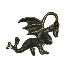 Breloque Bronze Dragon x5pcs - Réf bre40