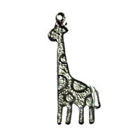 Breloque Argent Girafe x5pcs - Réf bre43