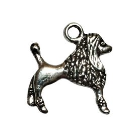 Breloque Argent chien x5pcs - Réf bre7