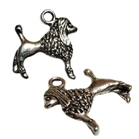 Breloque Argent chien x5pcs - Réf bre7