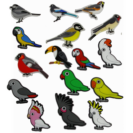 Sujets en silicone - Oiseaux