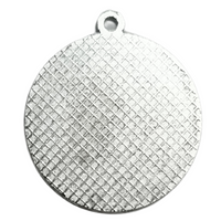 Support pendentif argent pour cabochon de 25mm - Réf Sup14