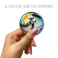 Cabochons en verre Mary Poppins -Réf CAB24