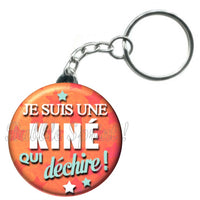 Porte-clés badge Kiné- Réf PC112