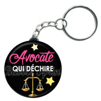 Porte-clés badge Avocat- Réf PC379