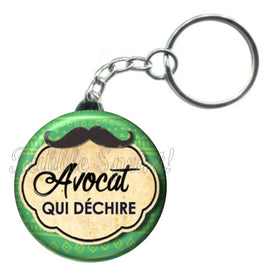 Porte-clés badge Avocat- Réf PC379