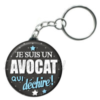 Porte-clés badge Avocat- Réf PC380