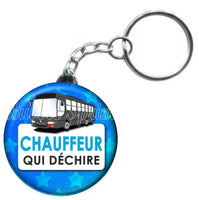 Porte-clés badge Chauffeur- Réf PC42