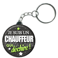 Porte-clés badge Chauffeur- Réf PC44