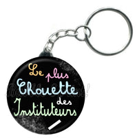 Porte-clés badge Instituteurs- Réf PC452