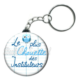 Porte-clés badge Instituteurs- Réf PC453