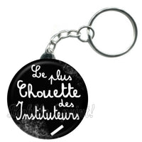 Porte-clés badge Instituteurs- Réf PC454