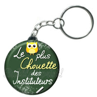 Porte-clés badge Instituteurs- Réf PC455