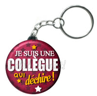 Porte-clés badge Collègue- Réf PC472