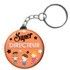 Porte-clés badge Directeur- Réf PC545