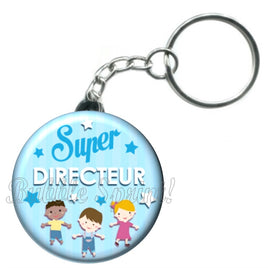 Porte-clés badge Directeur- Réf PC547