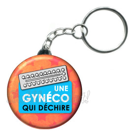 Porte-clés badge Gynéco- Réf PC553