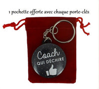 Porte-clés badge Maitresse qui déchire -Réf PC836